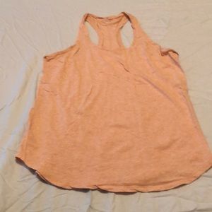 Peach workout tank
